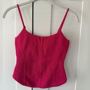 Aritzia Babaton Sculpt Knit Bustier Camisole